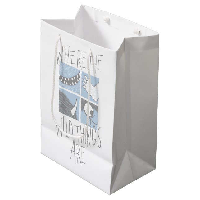 Where The Wild Things Are | Fyrkantig Grafik (Framsidan Vinklad)