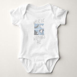 Where The Wild Things Are Fyrkantig Grafik T Shirt