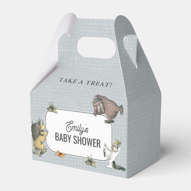 Where the Wild Things Are Karaktär Baby Shower Presentaskar (Framsidan Sidan)