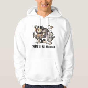 Where the Wild Things Are Karaktärer Hoodie