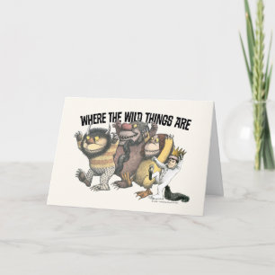 Where the Wild Things Are Karaktärer & Logo Kort