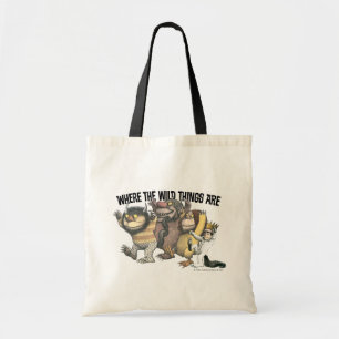 Where the Wild Things Are Karaktärer & Logo Tygkasse