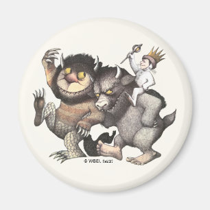 Where the Wild Things Are Karaktärer Magnet