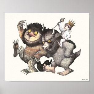 Where the Wild Things Are Karaktärer Poster