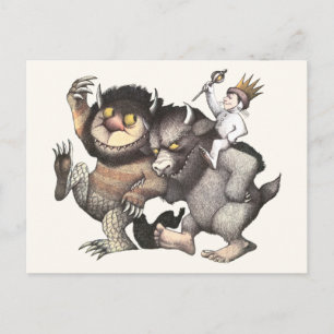 Where the Wild Things Are Karaktärer Vykort