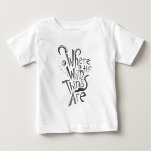 Where the Wild Things Are-kvotgrafisk bild T Shirt