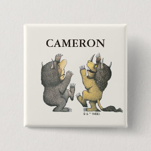 Where the Wild Things Are Lägg till ditt namn Knapp