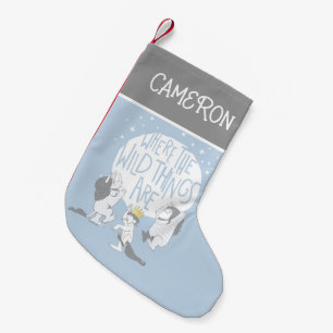 Where The Wild Things Are Lägg till ditt namn Liten Julstrumpa