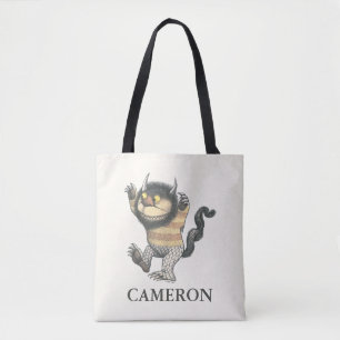 Where the Wild Things Are Lägg till ditt namn Tygkasse