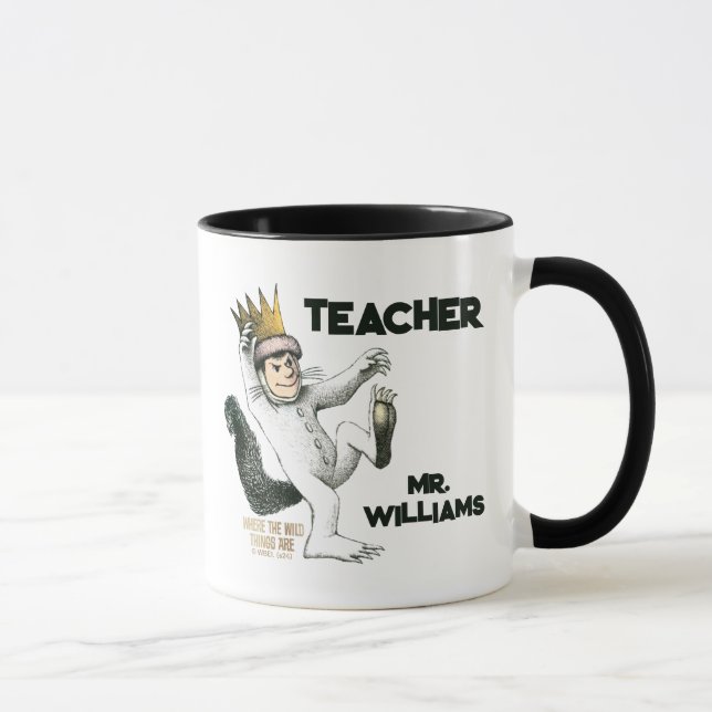 Where the Wild Things Are Lärare Mugg (Höger)