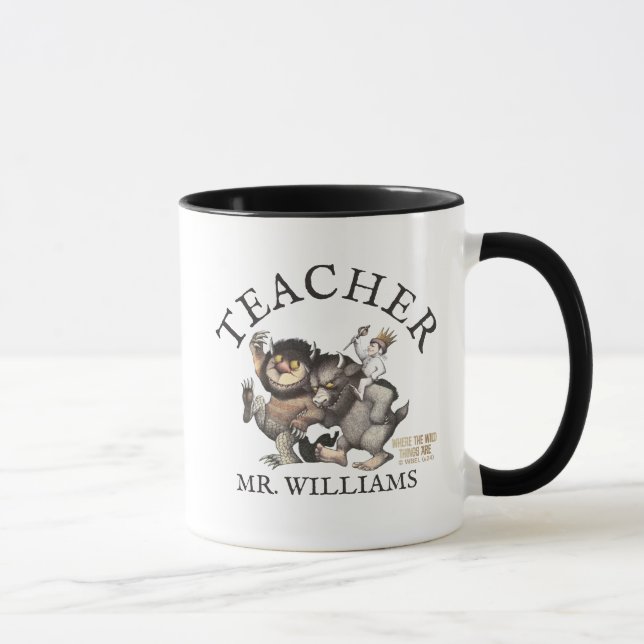 Where the Wild Things Are Lärare Mugg (Höger)