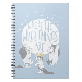 Where The Wild Things Are | Måne & Stjärnor Anteckningsbok