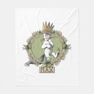 Where the Wild Things Are Max-märke Fleecefilt