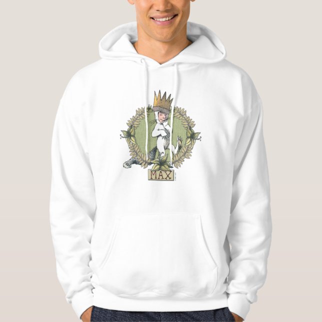 Where the Wild Things Are | Max-märke Hoodie (Framsida)