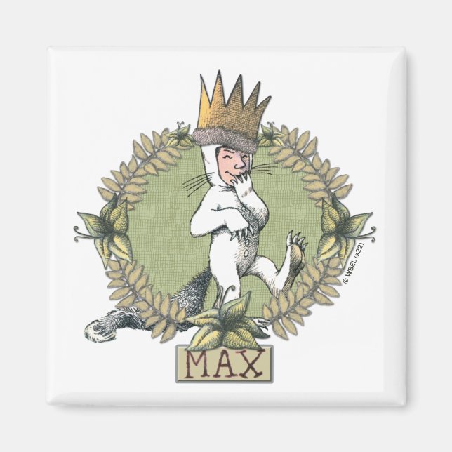 Where the Wild Things Are | Max-märke Magnet (Framsidan)