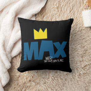 Where the Wild Things Are Max och krona Kudde