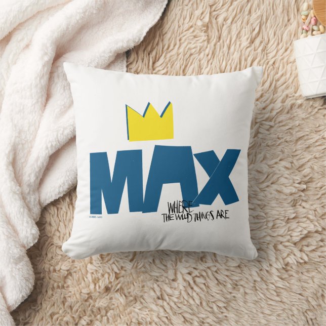 Where the Wild Things Are | Max och krona Kudde (Filt)