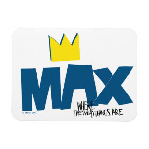 Where the Wild Things Are Max och krona Magnet