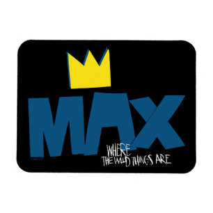 Where the Wild Things Are Max och krona Magnet