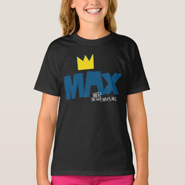 Where the Wild Things Are | Max och krona T Shirt (Framsida)