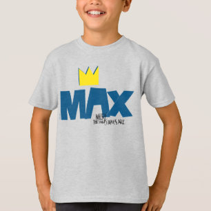 Where the Wild Things Are Max och krona T Shirt