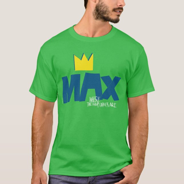 Where the Wild Things Are | Max och krona T Shirt (Framsida)