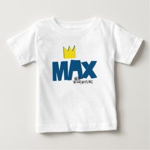 Where the Wild Things Are Max och krona T Shirt