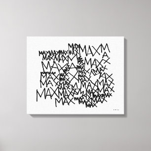 Where the Wild Things Are Max upprepas Canvastryck