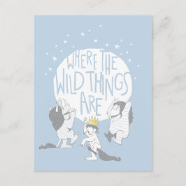 Where The Wild Things Are | Moon & Stars Vykort