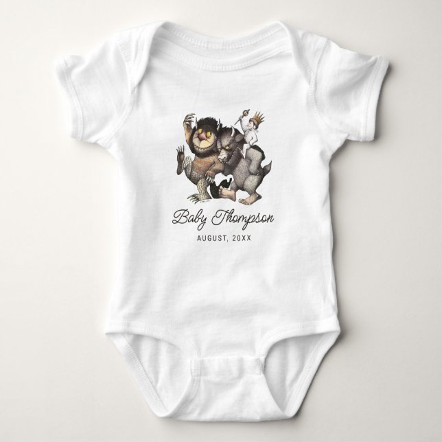 Where The Wild Things Are | Nytt barn på väg T Shirt (Framsida)