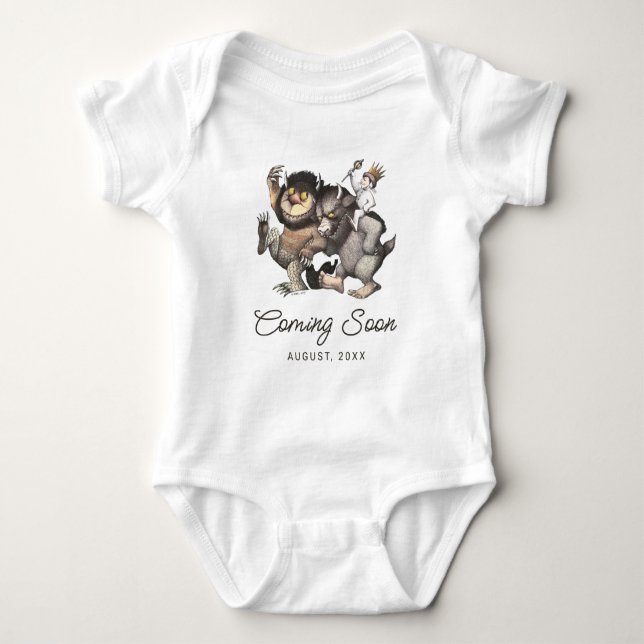 Where The Wild Things Are | Nytt barn på väg T Shirt (Framsida)