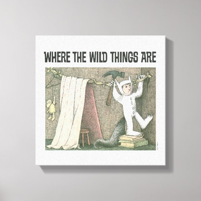 Where The Wild Things Are | Scen 1 Canvastryck (Framsida)
