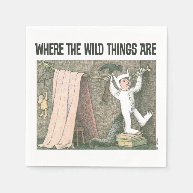 Where The Wild Things Are | Scen 1 Pappersservett (Framsidan)