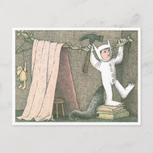 Where The Wild Things Are Scen 1 Vykort