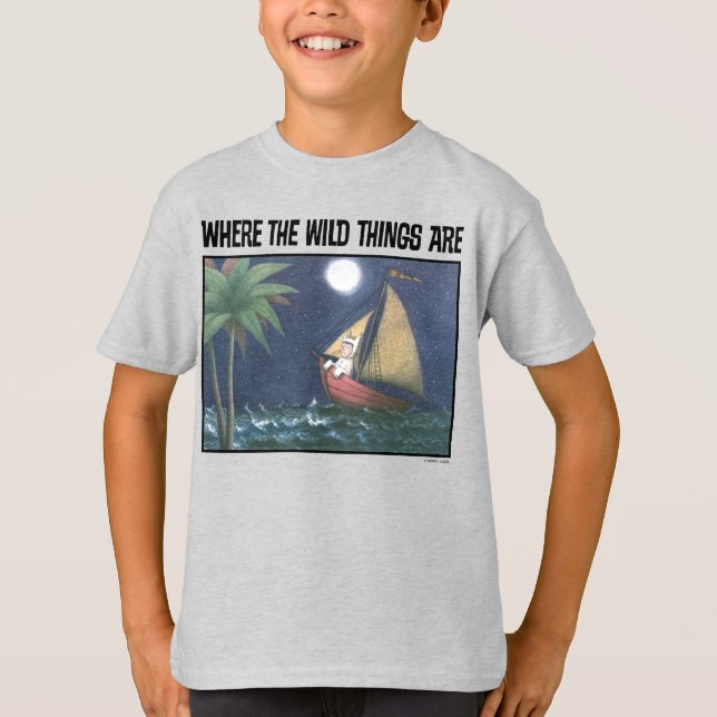 Where The Wild Things Are | Scen 2 T Shirt (Framsida)