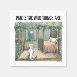 Where The Wild Things Are Scen 3 Pappersservett