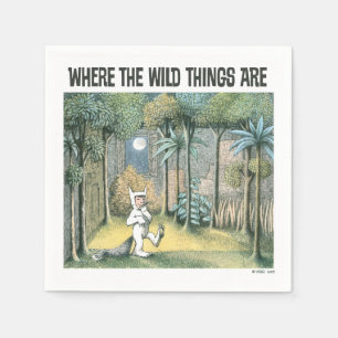 Where The Wild Things Are Scen 4 Pappersservett