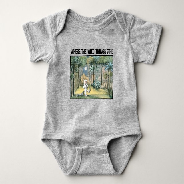 Where The Wild Things Are | Scen 4 T Shirt (Framsida)