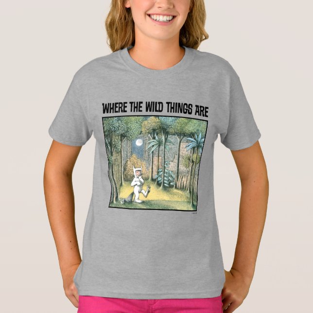 Where The Wild Things Are | Scen 4 T Shirt (Framsida)