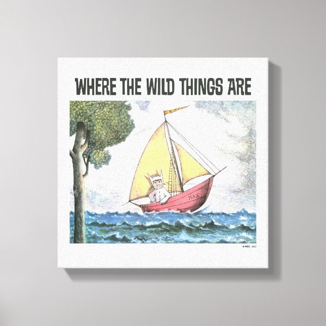 Where The Wild Things Are | Scen 5 Canvastryck (Framsida)