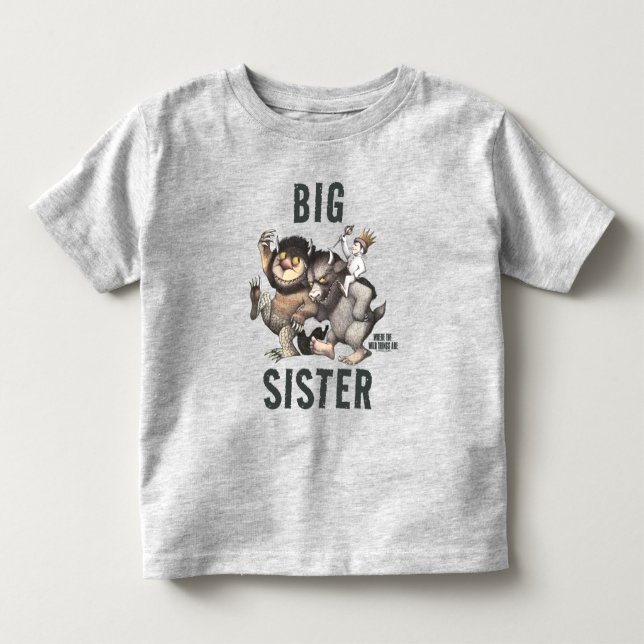 Where the Wild Things Are | Stora syster T Shirt (Framsida)