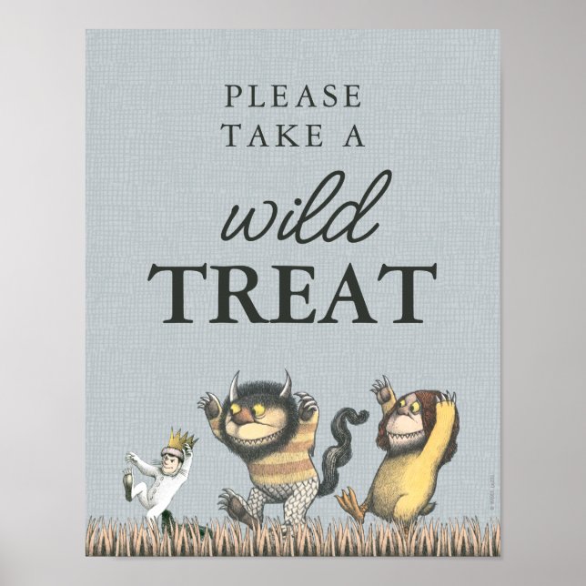 Where the Wild Things Are | Ta En Godbit Poster (Framsidan)