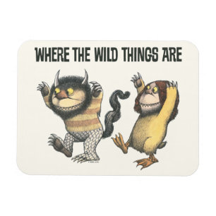 Where the Wild Things Are Två vilda saker Magnet