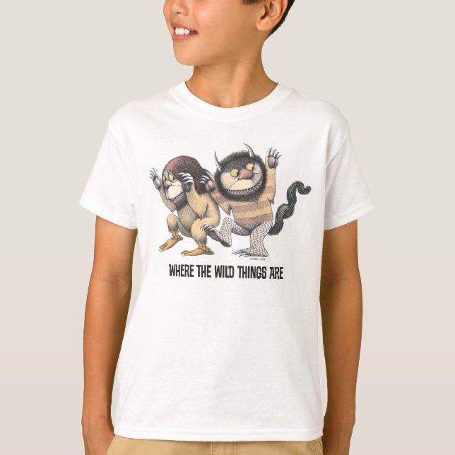 Where the Wild Things Are | Two Wild Things T Shirt (Framsida)