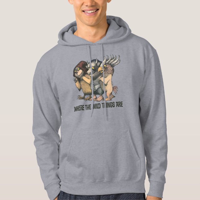 Where the Wild Things Are | Varelser Hoodie (Framsida)