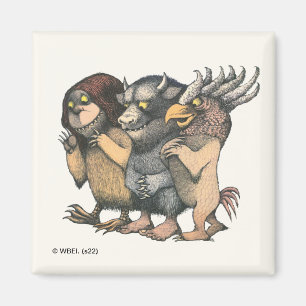 Where the Wild Things Are Varelser Magnet
