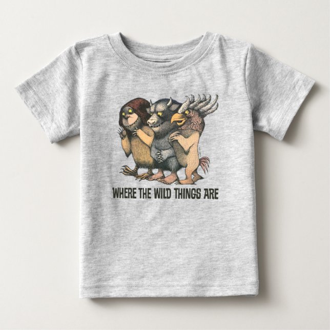 Where the Wild Things Are | Varelser T Shirt (Framsida)