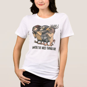 Where the Wild Things Are Varelser T Shirt