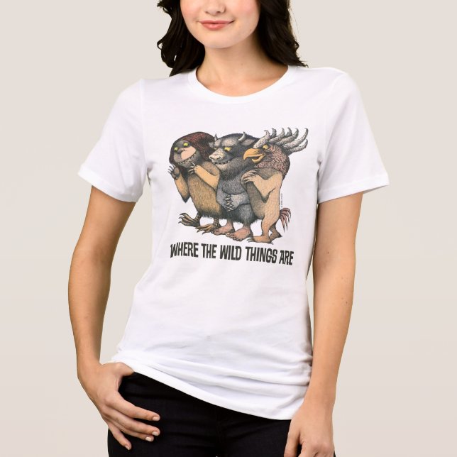 Where the Wild Things Are | Varelser T Shirt (Framsida)