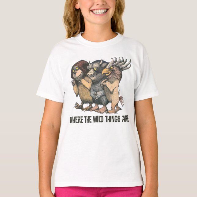 Where the Wild Things Are | Varelser T Shirt (Framsida)